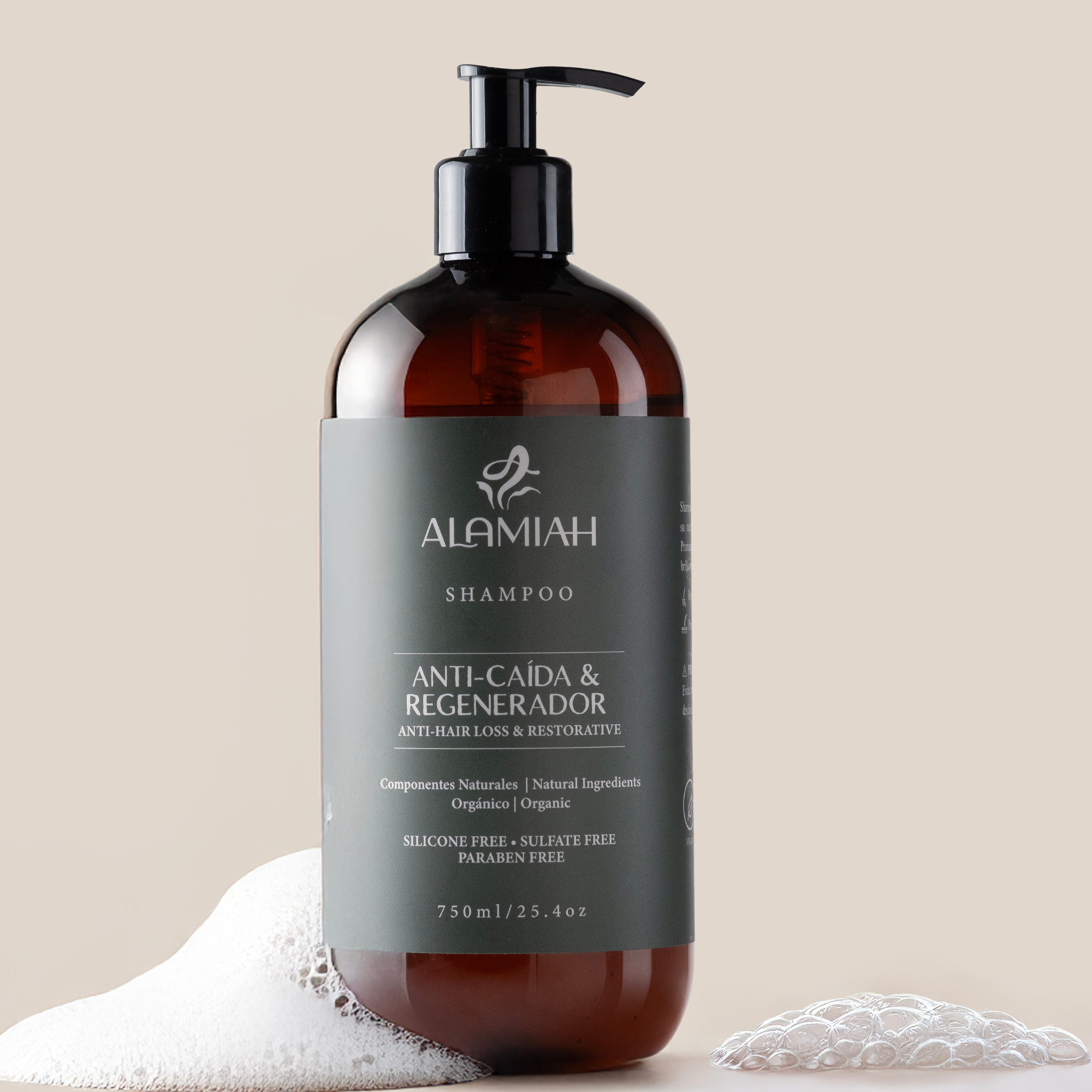SHAMPOO ANTI- CAÍDA Y REGENERADOR 750 ML